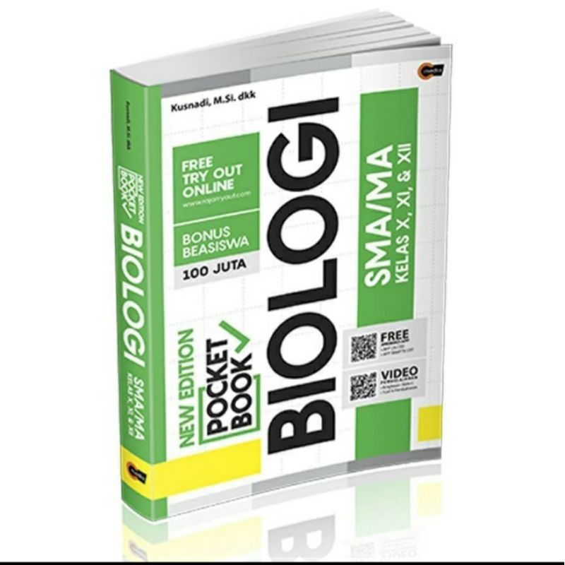 CMedia | New Edition Pocket Book Biologi SMA/MA
