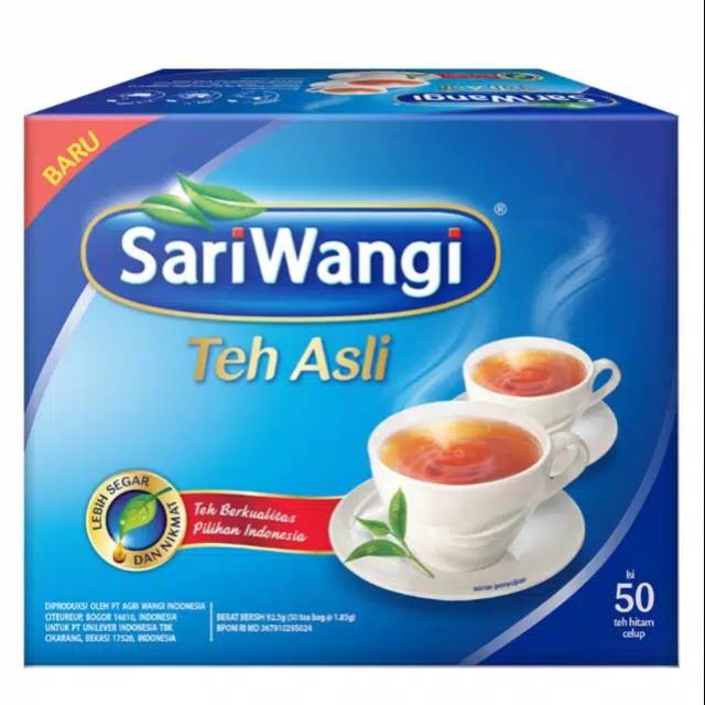 

SARIWANGI Teh Celup Kantong Instant 50 kantong