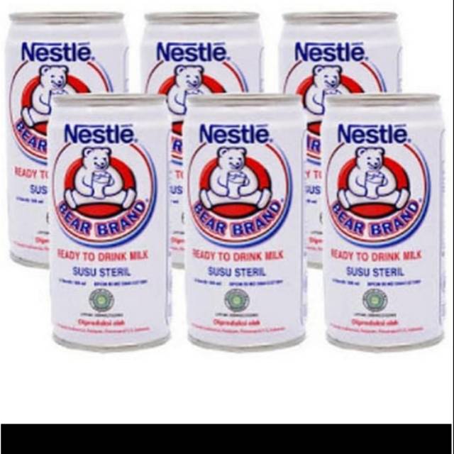 

Bear brand 189ml susu beruang kaleng