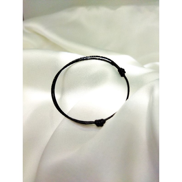 WA104 Gelang Tali Korea Tiny Simple Kecil Unisex by Wynter Craft