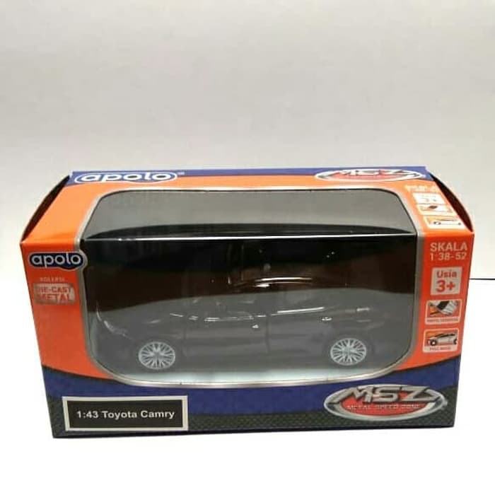 Diecast Apolo MSZ Toyota Camry Hitam