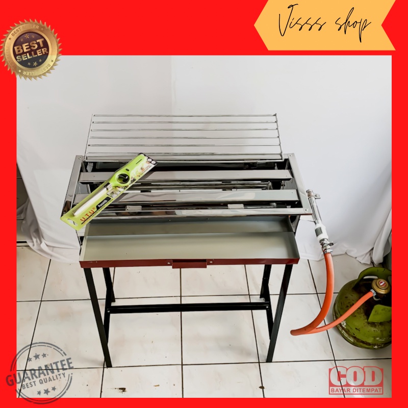 Perangkat Memanggang Alat Panggang Bakaran Panggangan Gas Serbaguna Grill Pan