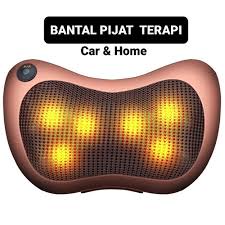 PROMO Bantal Pijat portable Car and Home Masaage Bantal Pijat 8 Bola portable GOSALE99