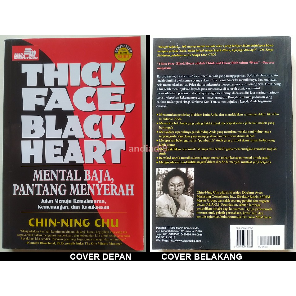 THICK FACE BLACK HEART CHIN NING CHU 2002 ORIGINAL