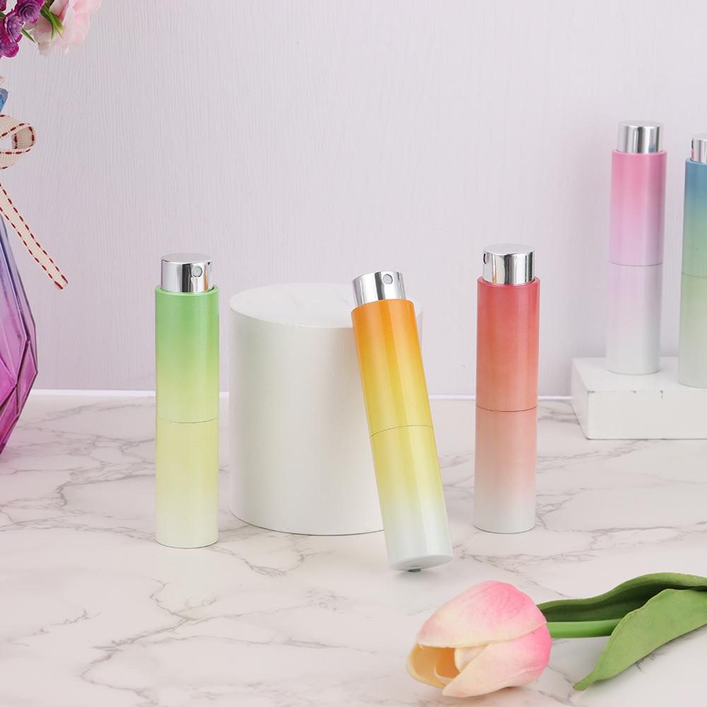 Botol Parfum Atomizer Nanas Travel 8ML Wadah Anti Bocor Berputar Ukuran Mini