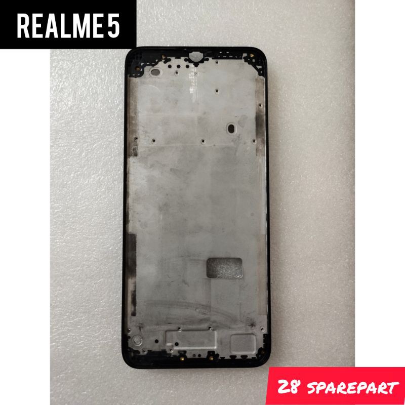 FRAME LCD / MIDDLE FRAME / DUDUKAN LCD REALME 5 / REALME 5i / REALME 5S / REALME C3 ORIGINAL