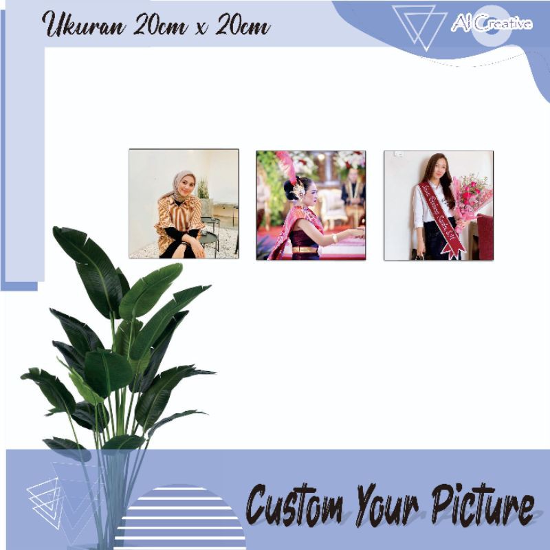 Walldecor Custom Photo Uk 20cm X 20cm