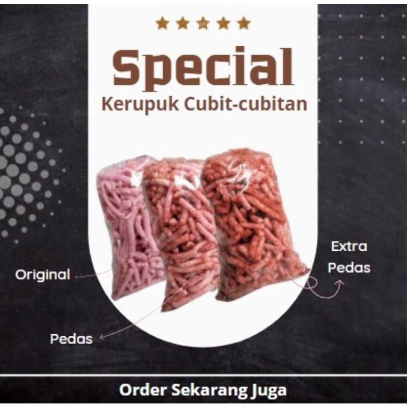 

Kerupuk Cubit-Cubitan