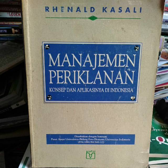 

Buku Manajemen Periklanan