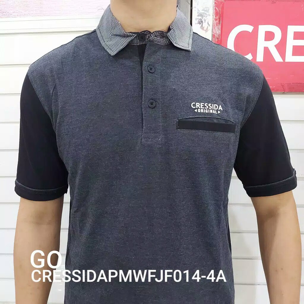 BB Polo Shirt CRESSIDA Original PMWFJF014 4A kaos pria