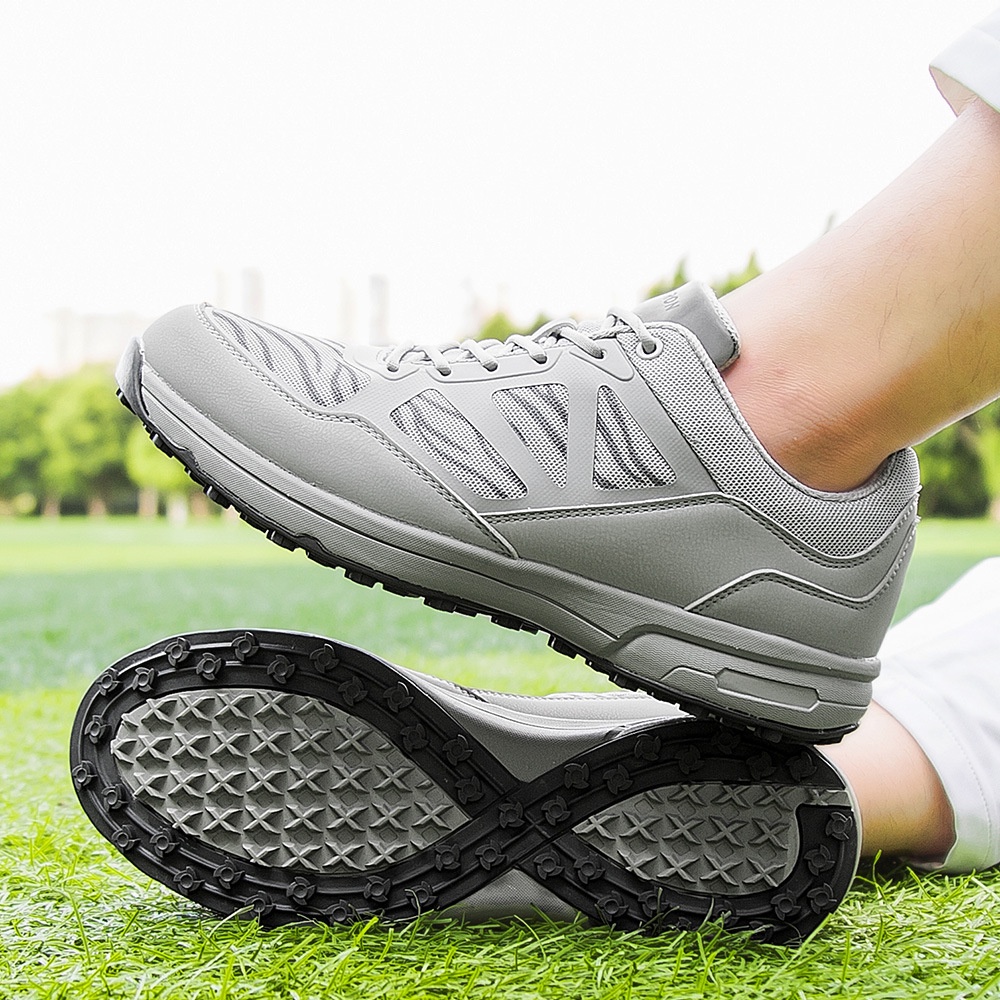 Sepatu Golf Pria Sepatu Golf  Kuku Gratis Plus Ukuran  Pelatihan Golf Sepatu