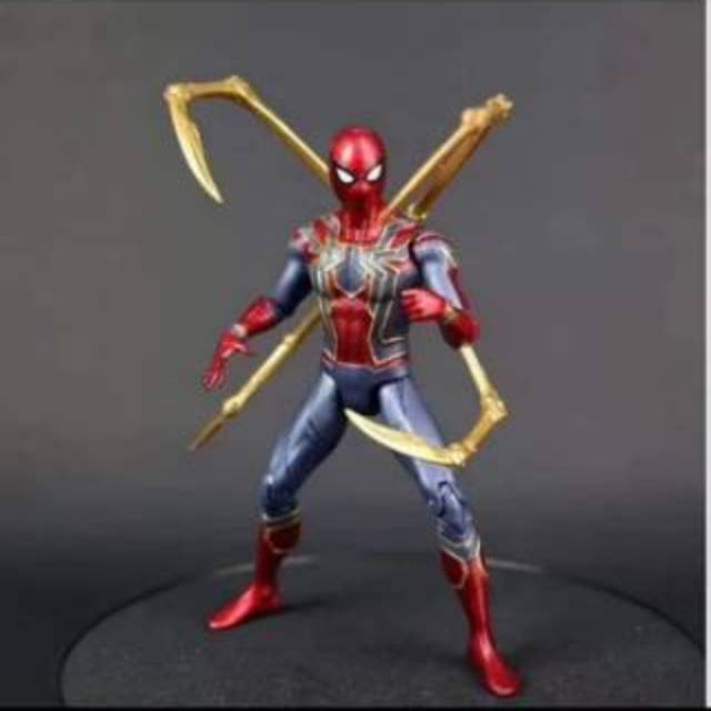 Mainan Avengers Iron Spider Spiderman Homecoming Action Figure