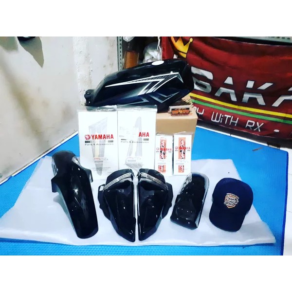 Body Full Set Ori RX King 2004 Black