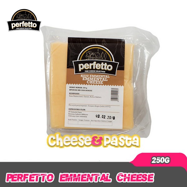 

Perfetto Emmental Cheese 250 Gr