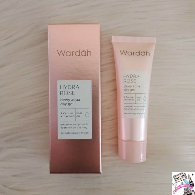 ☃Cutezz_Ching1☃Wardah Hydra Rose Dewy Aqua Day Gel 17ml