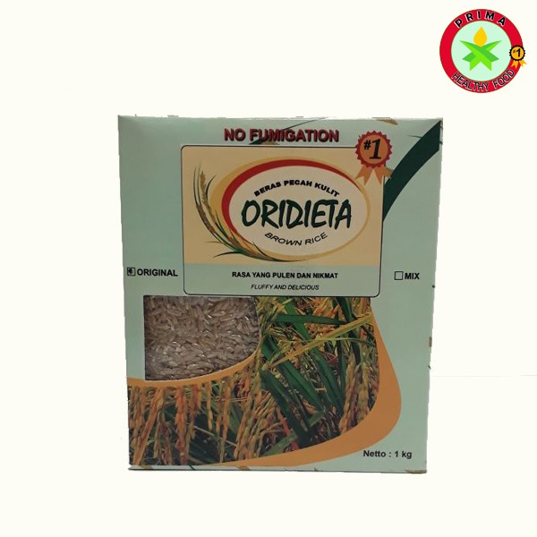 

fs2011bb Oridieta Brown Rice / Beras Cokelat Sehat / Kesehatan Dan Diabetes 1Kg Sv012Ss