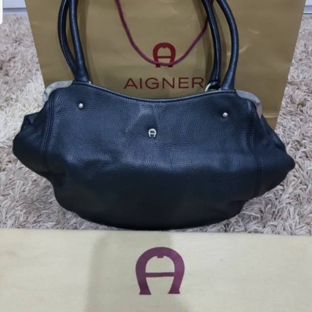 PRELOVED Tas Branded Aigner