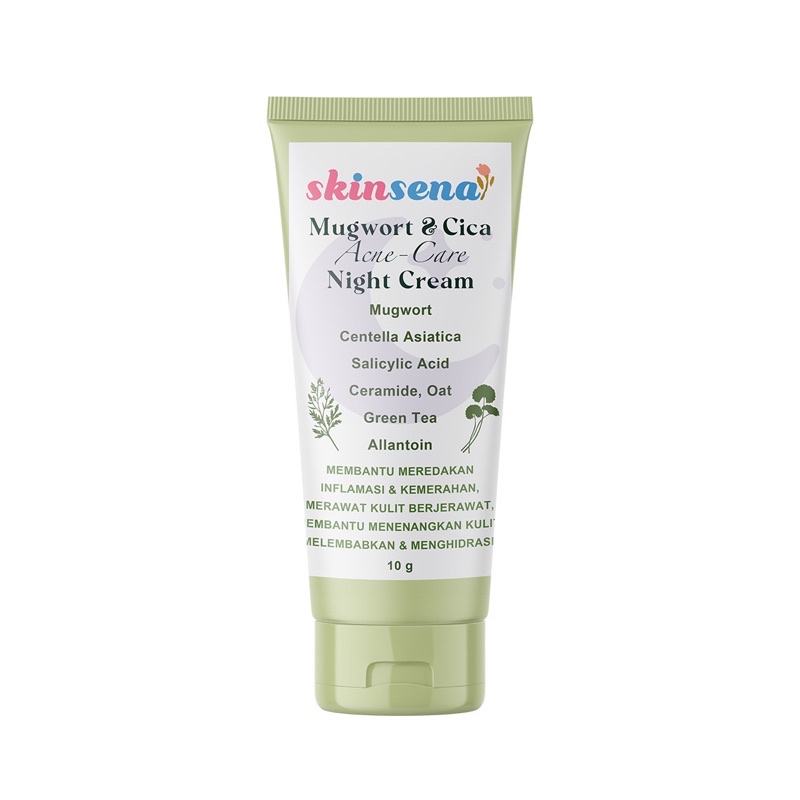 Skinsena Mugwort &amp; Cica Acne-Care Night Cream