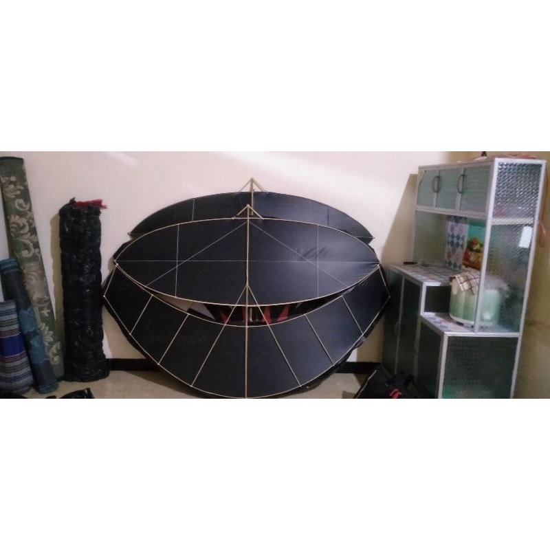 Layangan Pegon 2 meter an Hitam Cemani