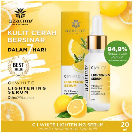 ✨SHASYA✨ Azarine C White Series (✔️BPOM)| Perawatan Wajah &amp; Tubuh dengan Vitamin C