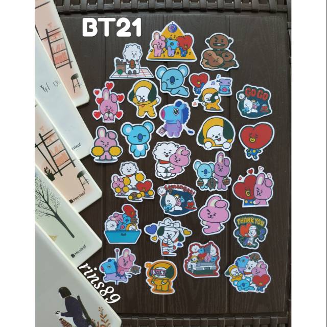 Stiker Bt21