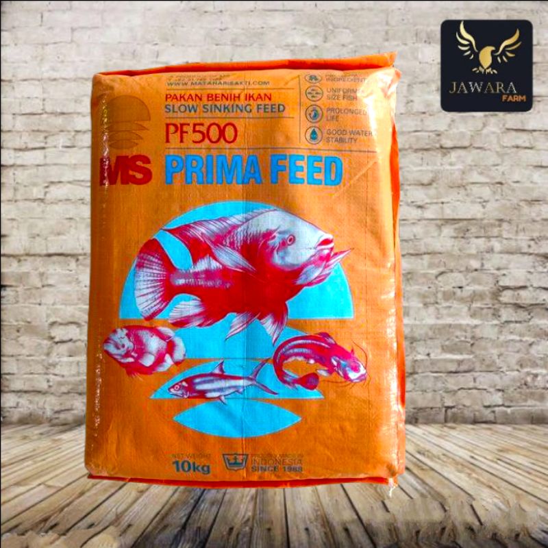 Pakan Benih Ikan PF 500 Untuk Lele Gurame Bandeng 1 Karung