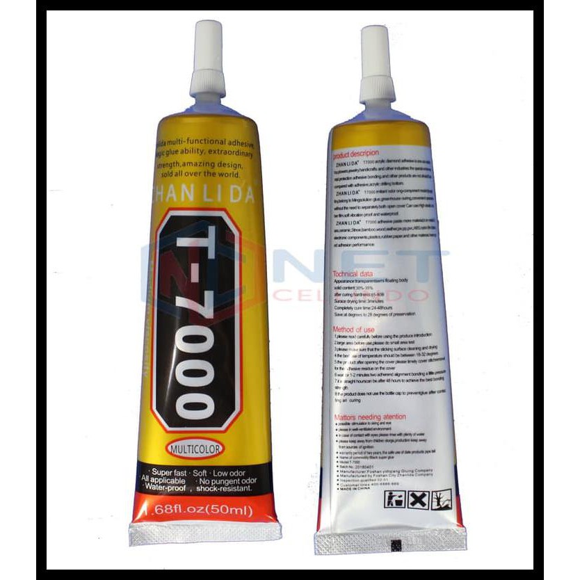 

Lem Touchscreen Zhanlida T7000 50Ml Medium Viscosity