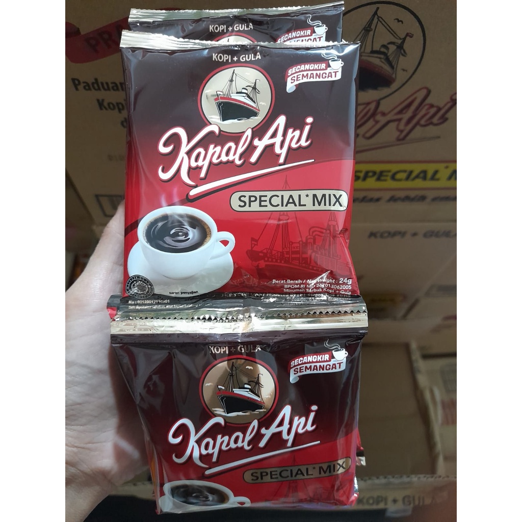 kopi kapal api special mix 1 renceng kopi instan paket sembako paket lebaran hampers