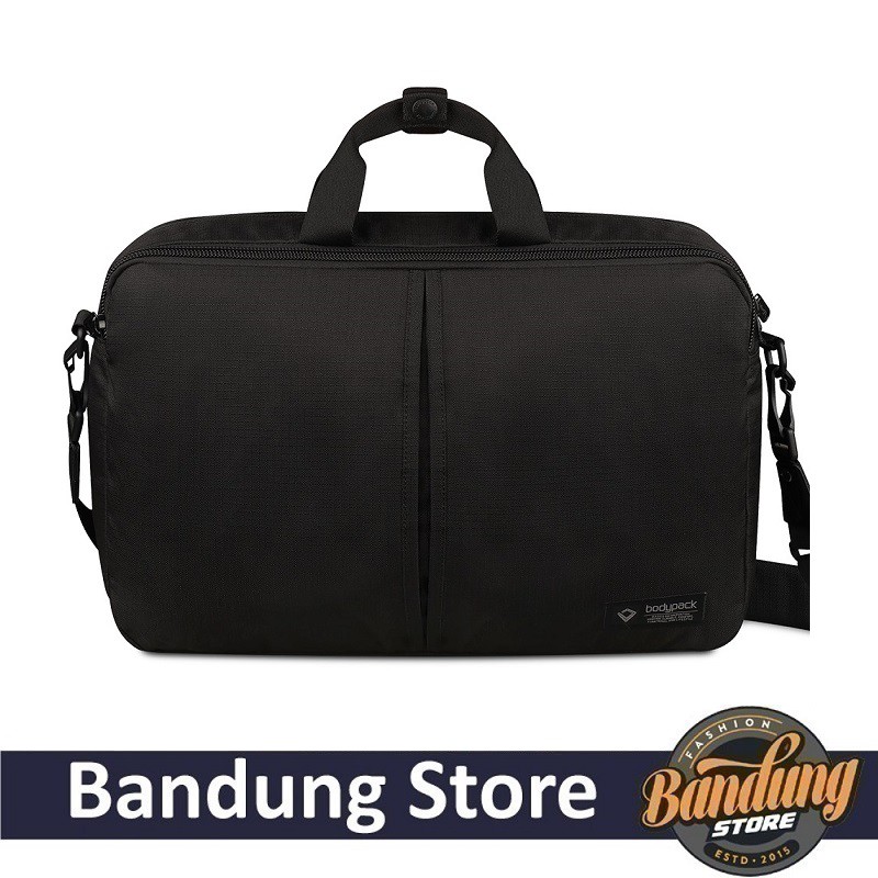 Bodypack Original Equable Laptop Trilogic Bag - Black