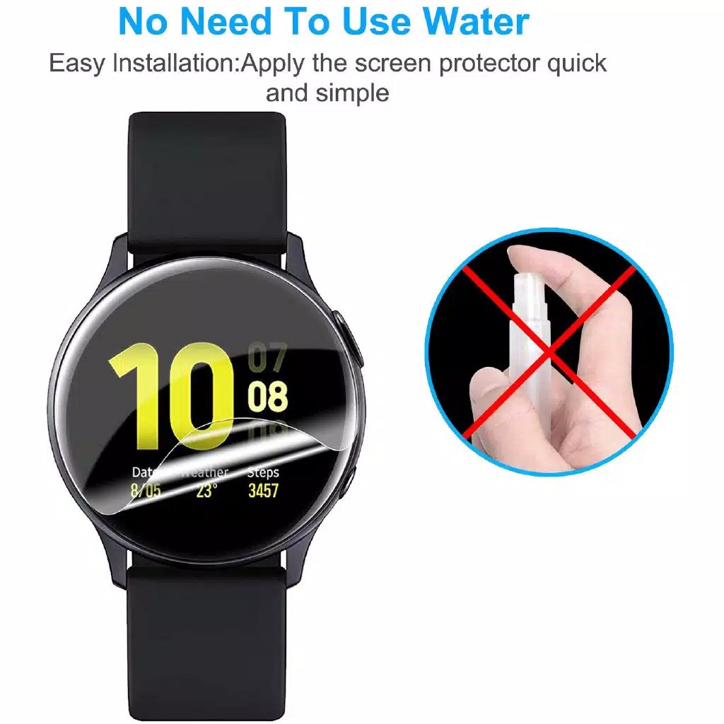 TBI - Screen Protection Samsung Galaxy Watch Active 2 40mm 44mm Anti Gores Smart Watch