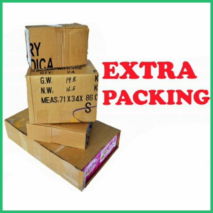 

Tambah Packing Bungkus Kemasan Extra Packing Kardus