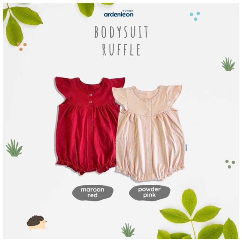 ARDENLEON  Bodysuit Ruffle 6 bulan - 3 Tahun CBKS