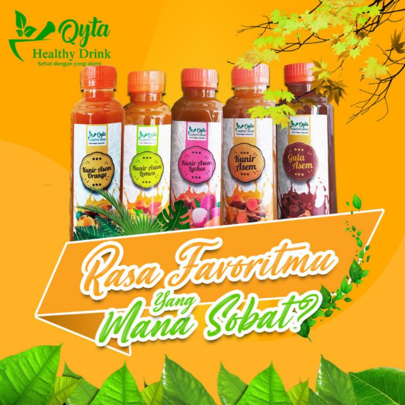 

QYTA healthy drink mix 6 botol