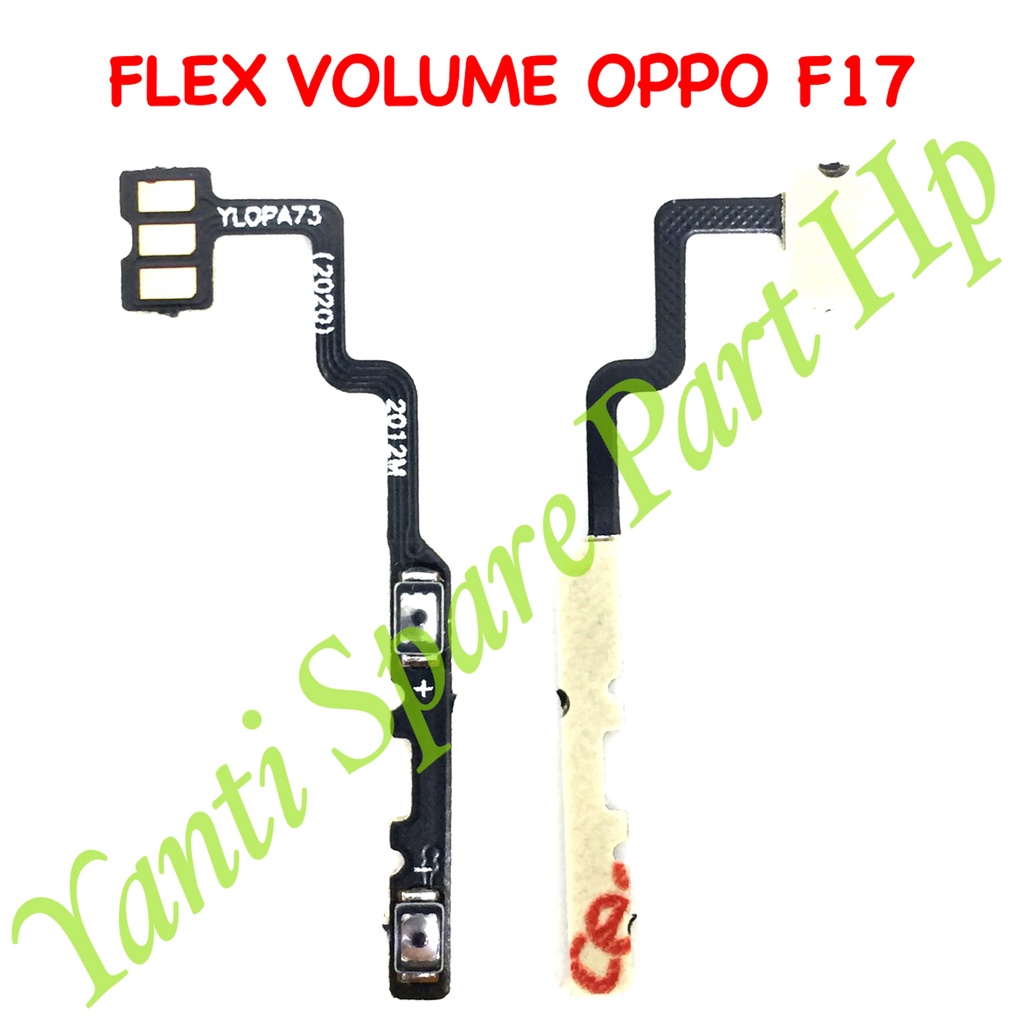 Flexible Volume Oppo F17 A73 2020 Original Terlaris New