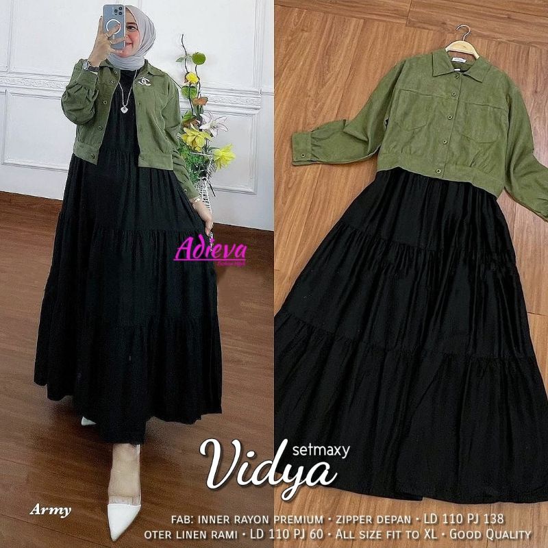 VIDYA SET BAJU SETELAN WANITA TERBARU