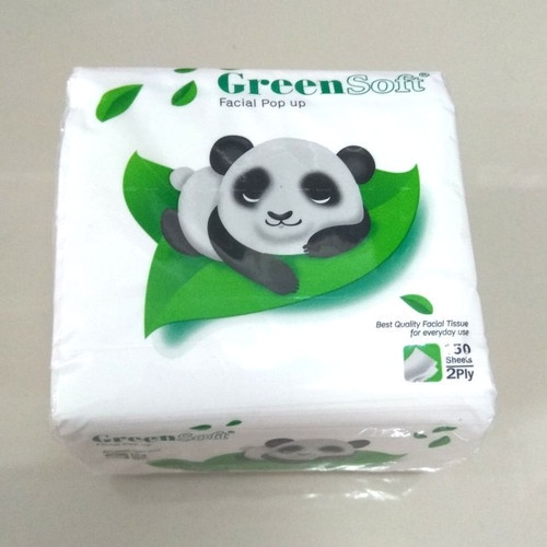 Tisu Green Soft Facial Pop Up Tissue 2 Ply 150 + 20sheets-2
