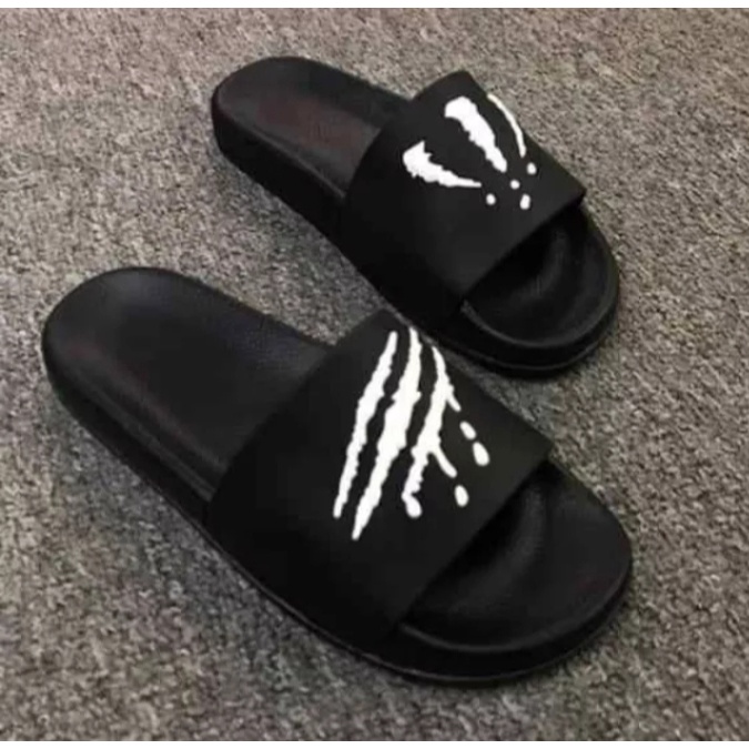 Sandal Slide  Pria karet / Sandal Selop Pria Wanita Kekinian Cod