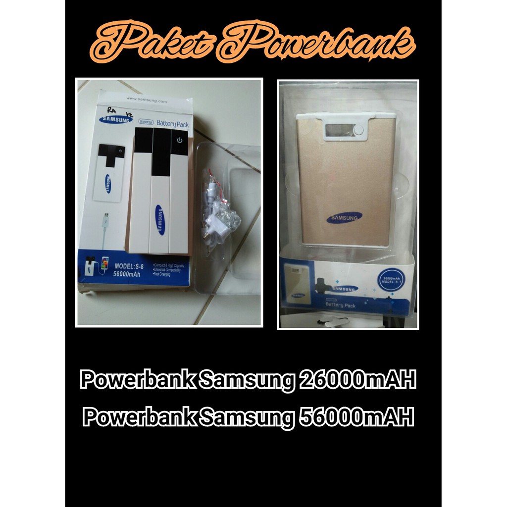 PROMO Powerbank Samsung / Powerbank Murah