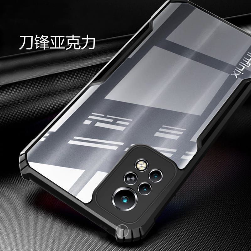 FUZE ACRYLIC INFINIIX NOTE 11 PRO/NOTE 11S ARMOUR TRANSPARANT PROTECTION CAMERA