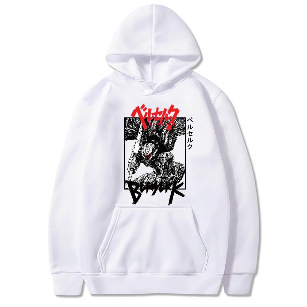 Hoodie Berserk Guts Berserk Swordsman Gatsu Hoodie Pullover