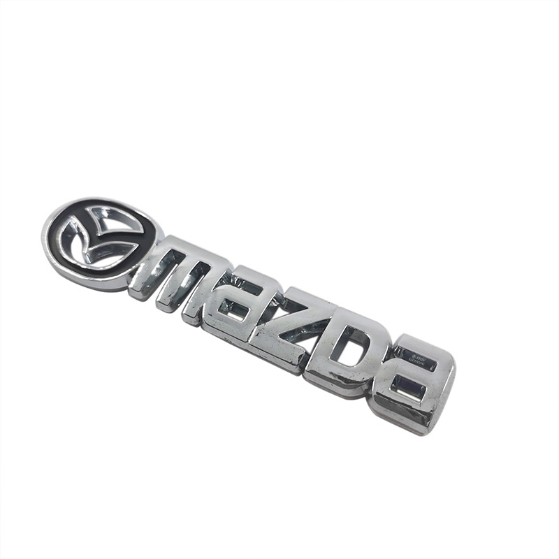 1pc Stiker Emblem Logo Mazda Bahan Abs Untuk Dekorasi Belakang Mobil Mazda