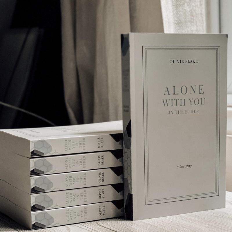 Alone With You in the Ether by Olivie Blake | Original Imported Book