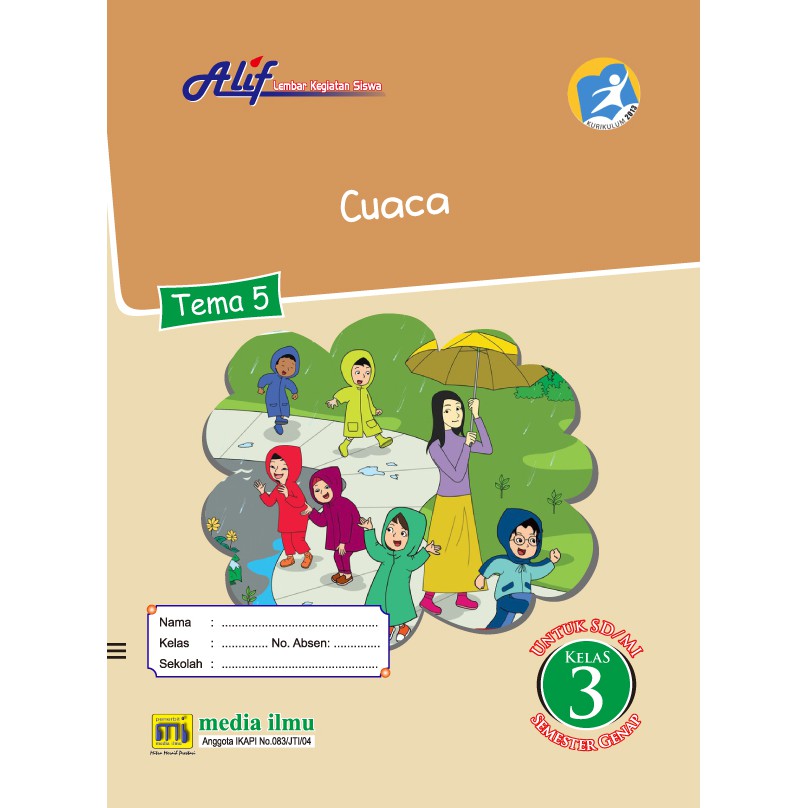 LKS Tematik Kelas 3 Tema 5-8 Semester 2