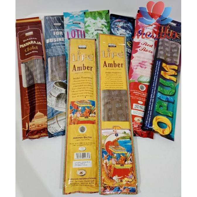 Dupa / Hio India Darshan Life Amber Isi 50 Sticks