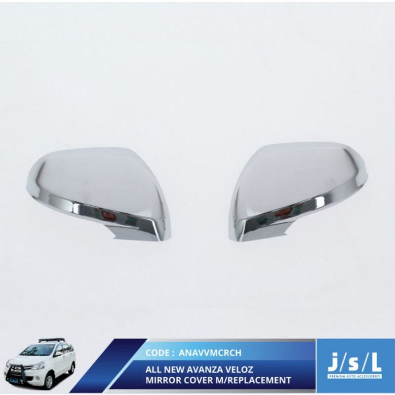 cover spion all new Avanza 2012 - 2014 replacement chrome jsl