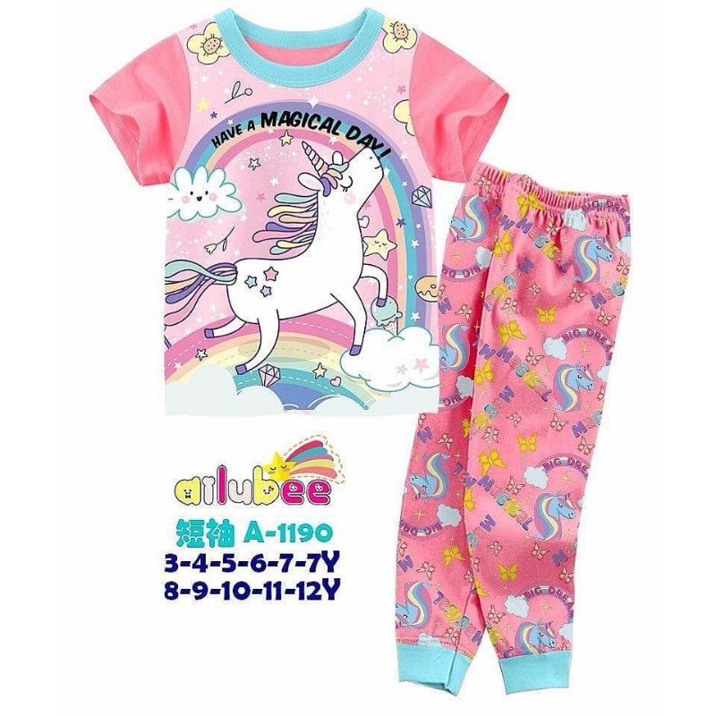 piyama unicorn ailubee