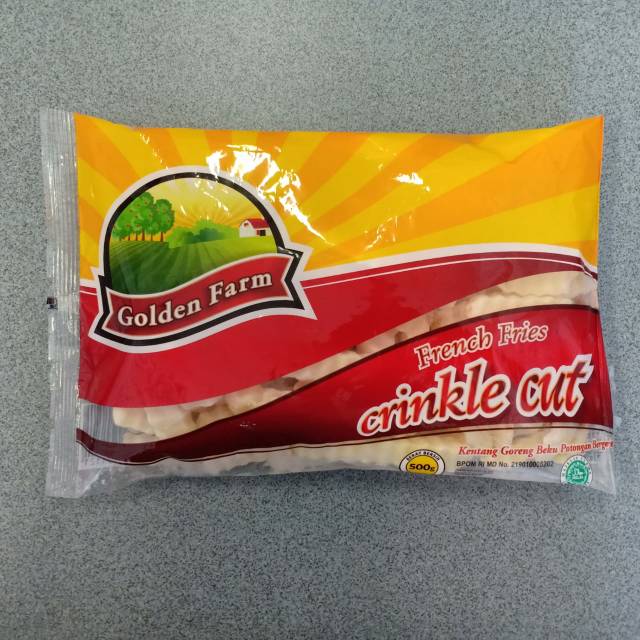 

GF FF Crincle Cut 500 gram