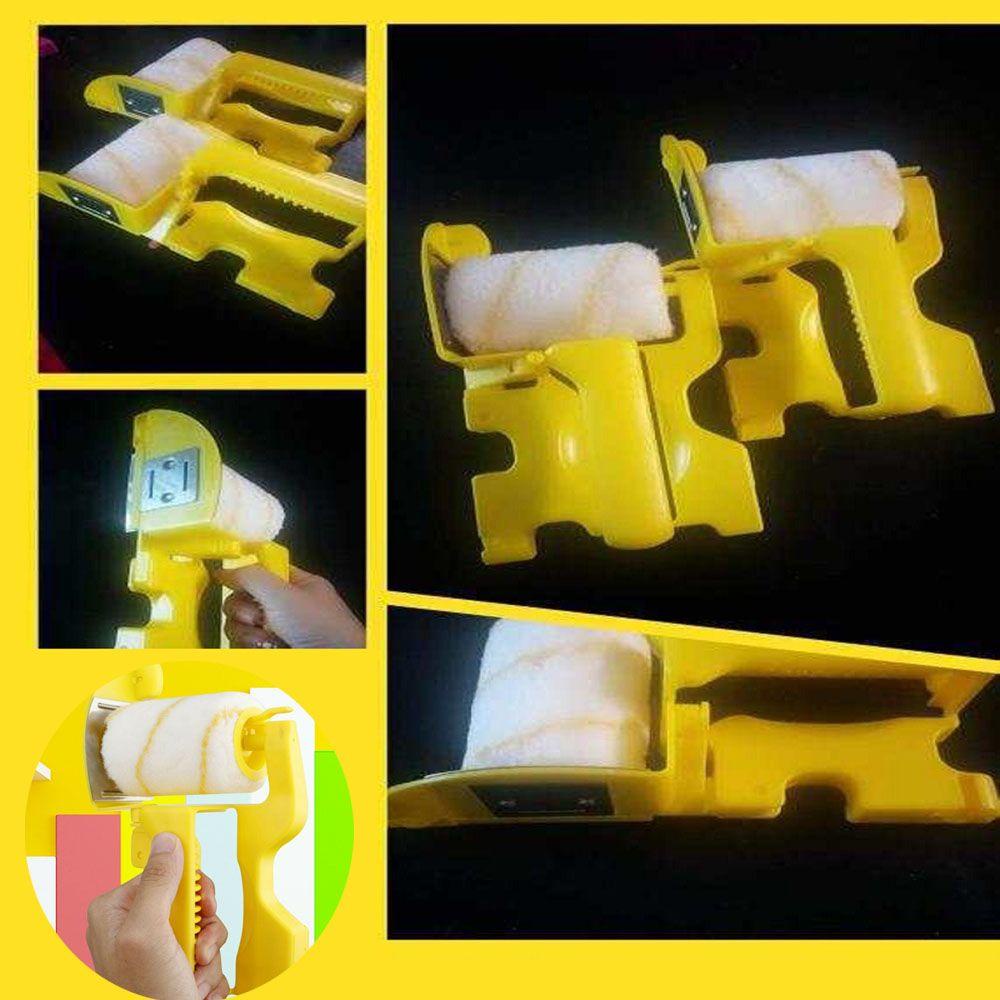 Solighter Paint Edger Roller Brush Alat Plafon Ruangan Hiasan Rumah Paint Trim