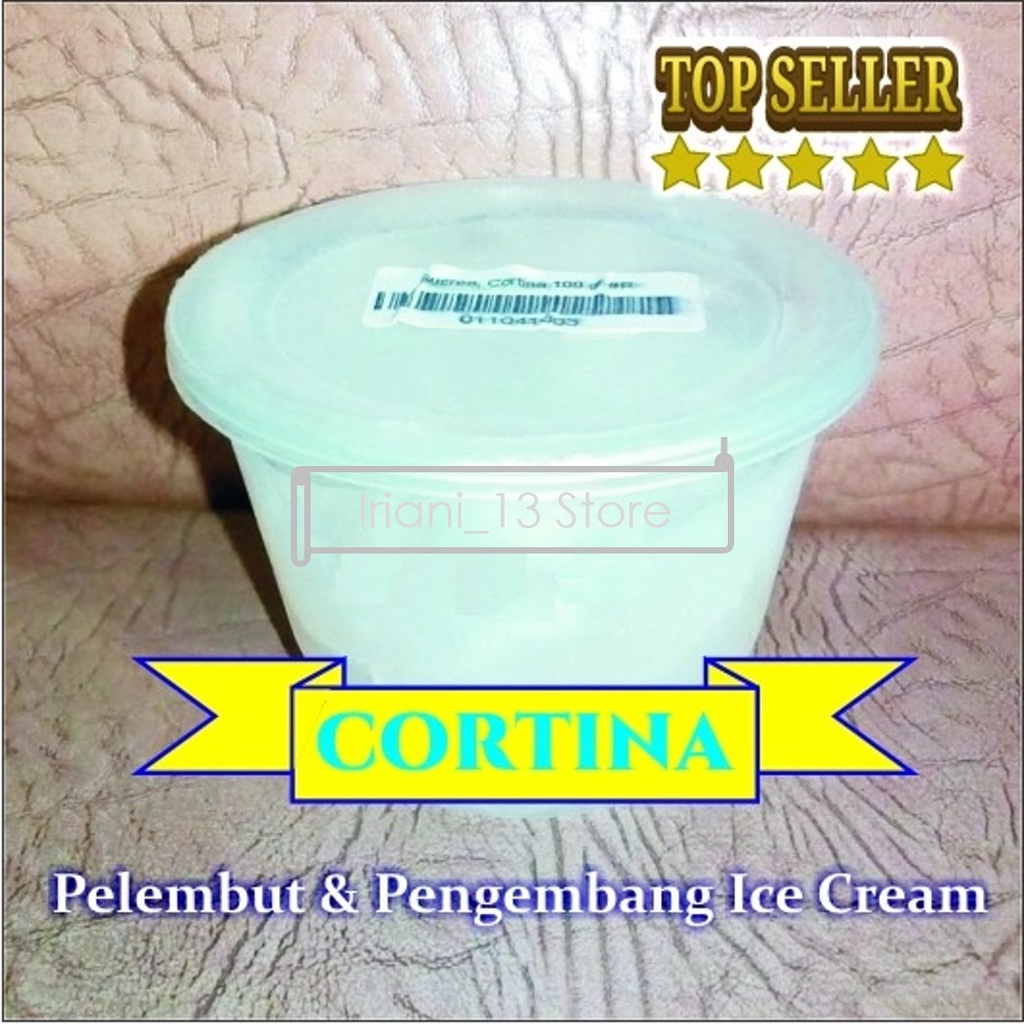 

Cortina Emulsifier 100 Gram - Ice Cream Emulsifier - Pengemulsi Es Krim - Pengembang dan Pelembut Es Krim