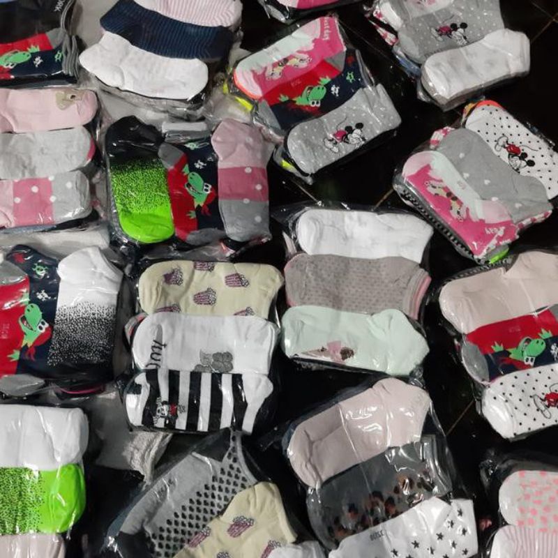 ( Random ) KAOS KAKI WANITA, KAOS KAKI PENDEK MATA KAKI MOTIF REMAJA / DEWASA